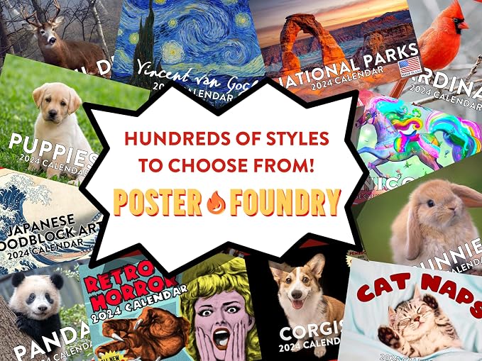 Vacation Calendar 2026 Tropical Getaways Spots Monthly Wall Calender 12 Month | American Made In The USA