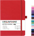 Dotted Journal/Notebook - Dot Grid Hard Cover Notebook, 5.3'' x 8.26''
