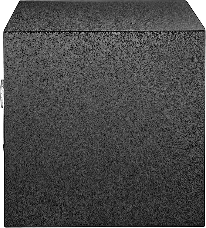 VEVOR Safe - 0.8 CU.FT Fingerprint Safe Box, Q235 Steel, 2 Keys & Digital Keypad for Money, Jewelry, Pistols, Documents, Watches - Home, Office & Hotel