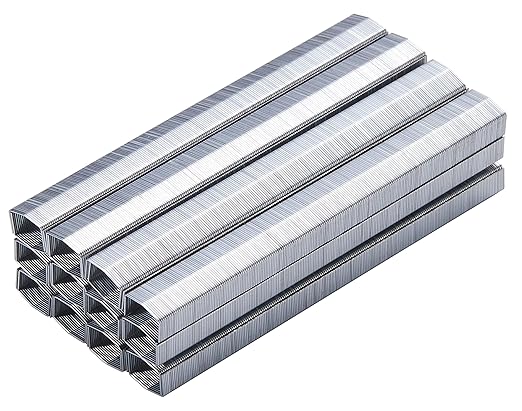 Bostitch Office B8 PowerCrown 0.25 Inch Staples, Pack of 5,000 Staples (STCRP21151/4), Silver