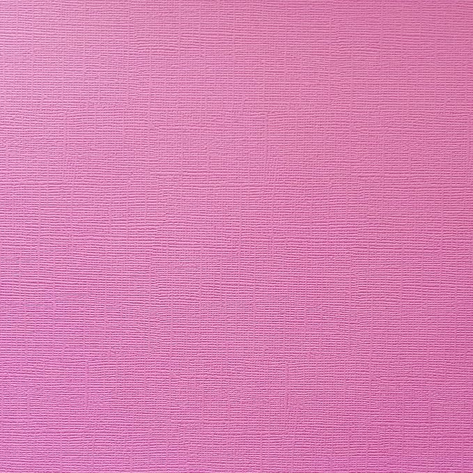 Party Pink—12x12 Textured Cardstock | 80lb Textured Pink Scrapbook Paper | Premium Cardstock for Cricut Cutting | 25 Sheets
