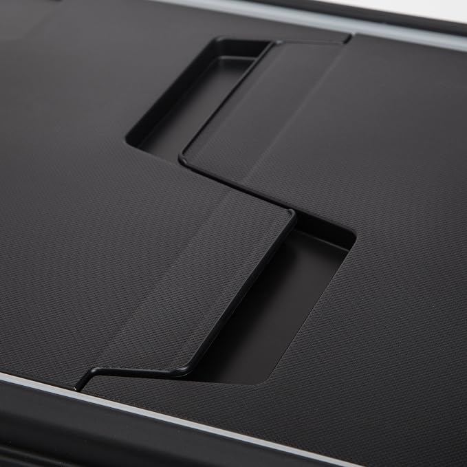 IRIS USA 4-Pack File Box Organizer with Wing Lid Letter/Legal 18 Qt, Clear | Organize letter and legal files, documents and paperwork with a wing lid for quick access and secure storage