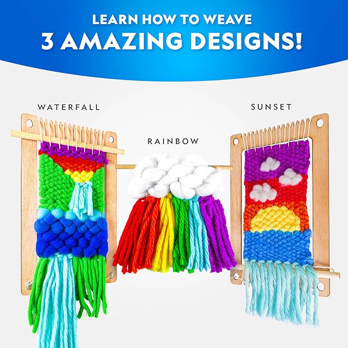 National Geographic Mega Arts and Crafts Activity Kit for Kids Ages 8-12 | Rock Painting, Weaving Loom for Kids & Birdhouse Craft, 3 Creative Projects, 25 Bonus Activities, Art Supplies, Birthday Gift
