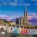 Ireland 2027 Wall Calendar, 12 x 24 Hanging Pacific Waters Press