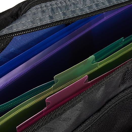 Case-it Binder, 3-Inch 3-Ring | Mighty Zip Tab | Blue | D-146 | Pack of 6