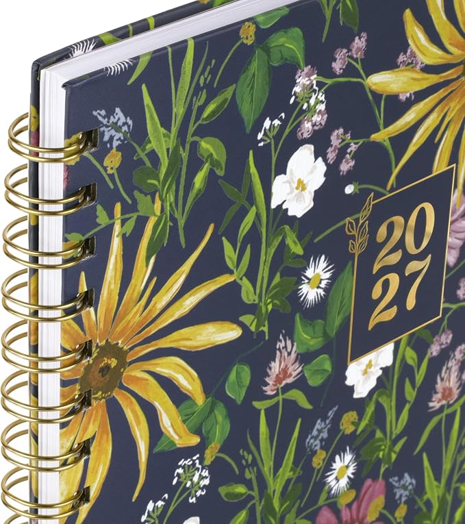 Mead Cambridge 2027 Planner, Weekly & Monthly, 8.5" x 11", Pen+Pillar, Wildflower (PP26-905-27)
