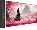 XXL Anime Gaming Mouse Pad 35.4 x 15.7 inch - Water-Resistant | Stitched Edges - Large XL Mousepad for Desk - Gamer Accessories Big Full Deskpad Mat Game Mousepads Deskmat