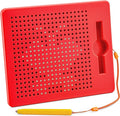 AYNAT FUN Magnetic Drawing Board for Kids & Toddlers with Beads and Magnet Stylus Pen - Magnetic Tablet Toy for Airplane & Car Ride Activities for Kids