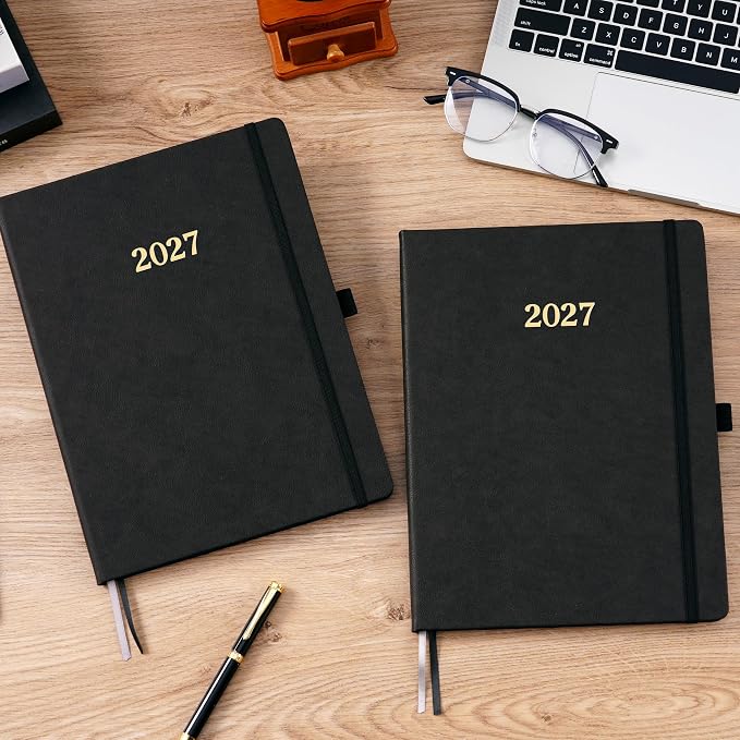 Vondafe 2027 Planner Weekly and Monthly, Jan. 2027 - Dec. 2027, 9" x 11"