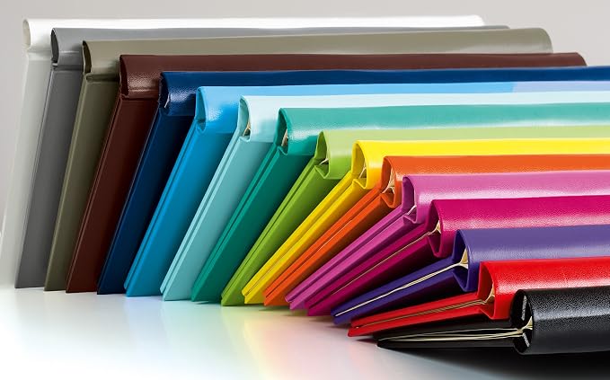 LEUCHTTURM1917 - PEKA Springback Binder (Navy) - Holds 150 Sheets of Paper