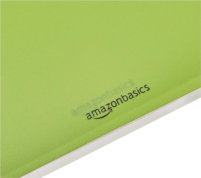 Amazon Basics 8-Tab Plastic Binder Dividers with Multicolor Tab Labels for 3 Ring Binder, Letter Size, 48 Sets