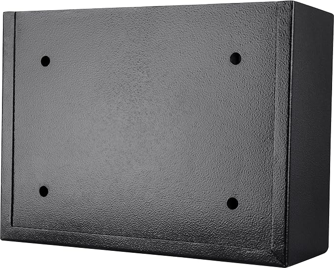 Barska Top Opening Keypad Safe – Compact Digital Security Box for Home or Office, Solid Steel, Anti-Pry Hinges, Jewelry & Valuables- drawer safe - top open drawer - in wall mounting, Hidden safes