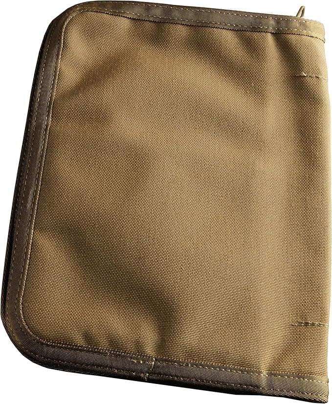 Rite in the Rain Weatherproof CORDURA Fabric, 1/2" Ring Binder Cover, 6.75" x 8.875", Tan Cover (No. C9200)