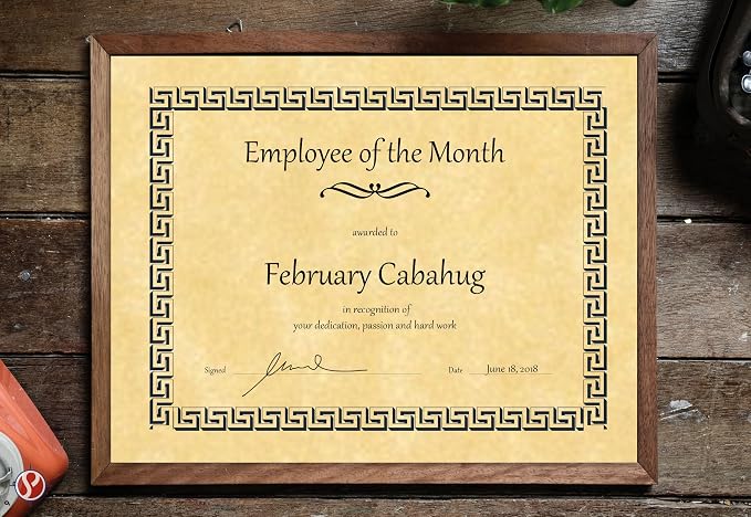 New Champagne Stationery Parchment Recycled Paper | 65Lb Cover Cardstock | 8.5" x 11" Inches | 50 Sheets Per Pack