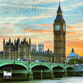 London 2027 Wall Calendar, 12 x 24 Hanging Pacific Waters Press