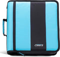 Case-it School Zipper Binder | 2-Inch O-Rings | 350-Sheet | D-251 Teal | Classic, Multiple Storage Pockets, Shoulder Strap, School & Office Organizer