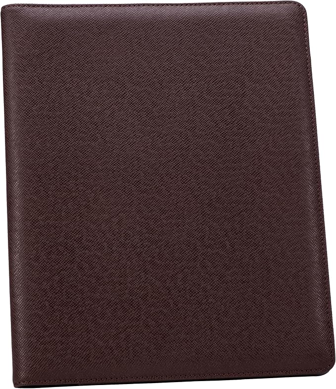 Case-it Business Padfolio | Letter Size | PAD-14 Brown | Premier, Letter Size Writing Pad, School & Office