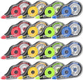 OWLKELA 16Pcs Correction Tape, 39.3 Ft, Colored core