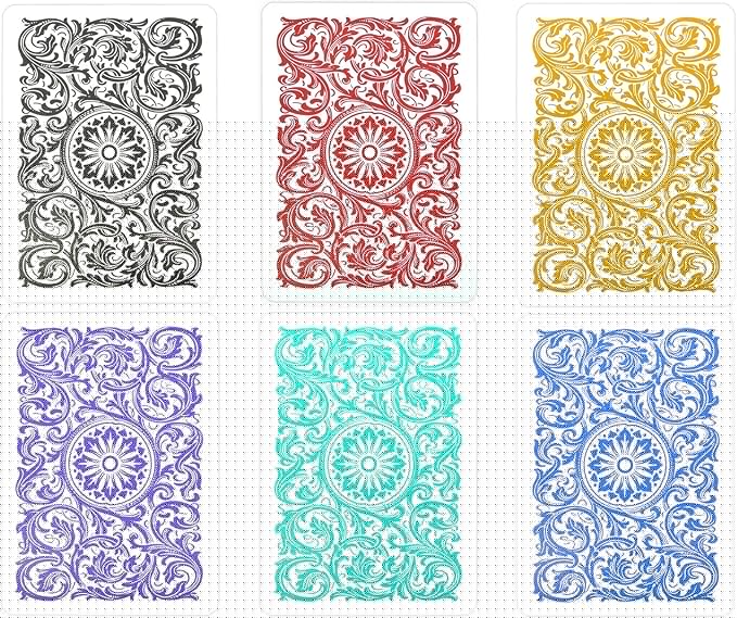 Copag Elite 100% Plastic Playing Cards, Poker Size (Standard) Jumbo Index Single Deck (12 Pack)