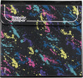 Mead Trapper Keeper Binder, Retro Design, 1 Inch Binder with Folders and Pockets, Holds 8-1/2" x 11" Paper, Paint Splatter (260038FO-ECM)