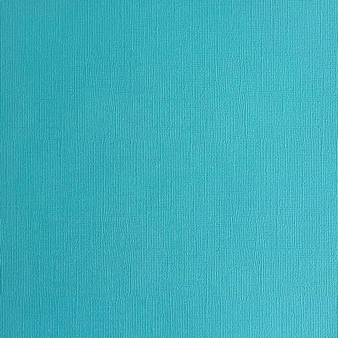 Swimming Pool—12x12 Textured Cardstock | 80lb Textured Blue Scrapbook Paper | Premium Cardstock for Cricut Cutting | 25 Sheets
