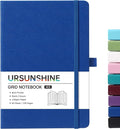 Graph Grid Paper Notebook/Journal - Classic Journal/Notebook with Ribbon