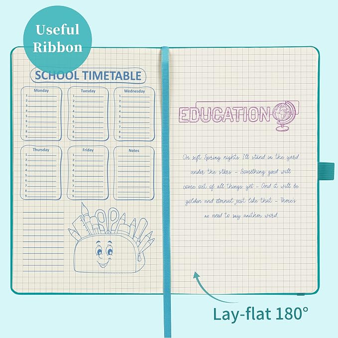 Graph Grid Paper Notebook/Journal - Classic Journal/Notebook, 5.3" x 8.26"