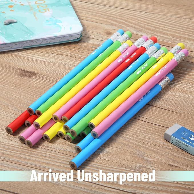 Mr. Pen- Jumbo Pencils, 30 Pack, Colorful Barrels