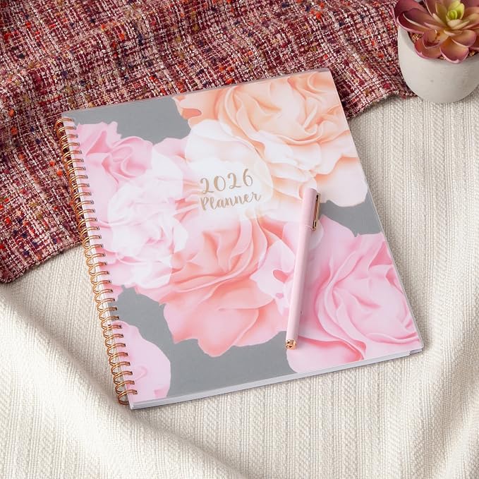 Blue Sky 2026 Weekly & Monthly Planner Calendar, 8.5"x11", Joselyn