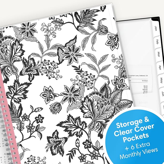 Blue Sky 2026 Weekly & Monthly Planner Calendar, 8.5"x11", Analeis