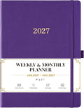 2027 planner weekly and monthly, Jan 2027 - Dec 2027, 9" x 11"