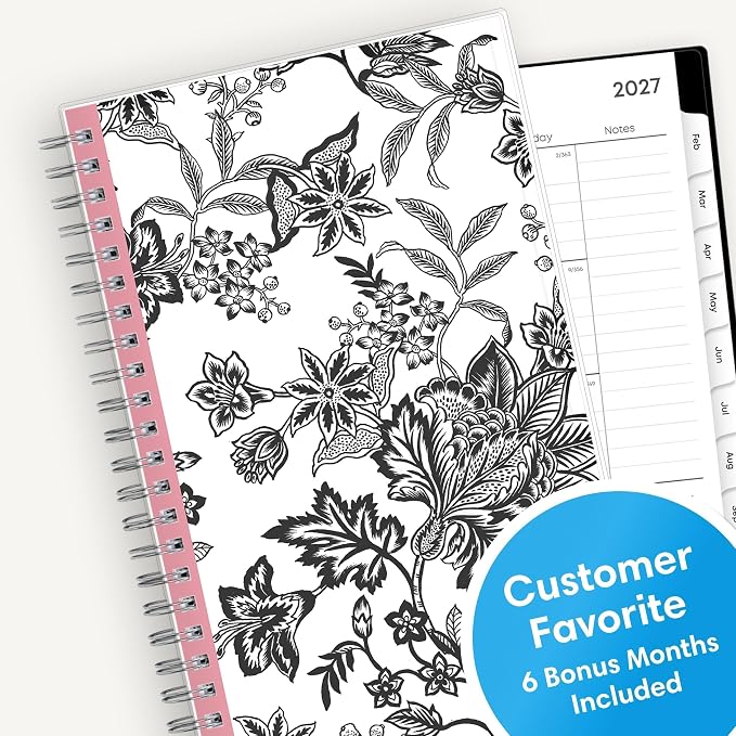 Blue Sky 2027 Weekly & Monthly Planner Calendar, 5"x8", Analeis