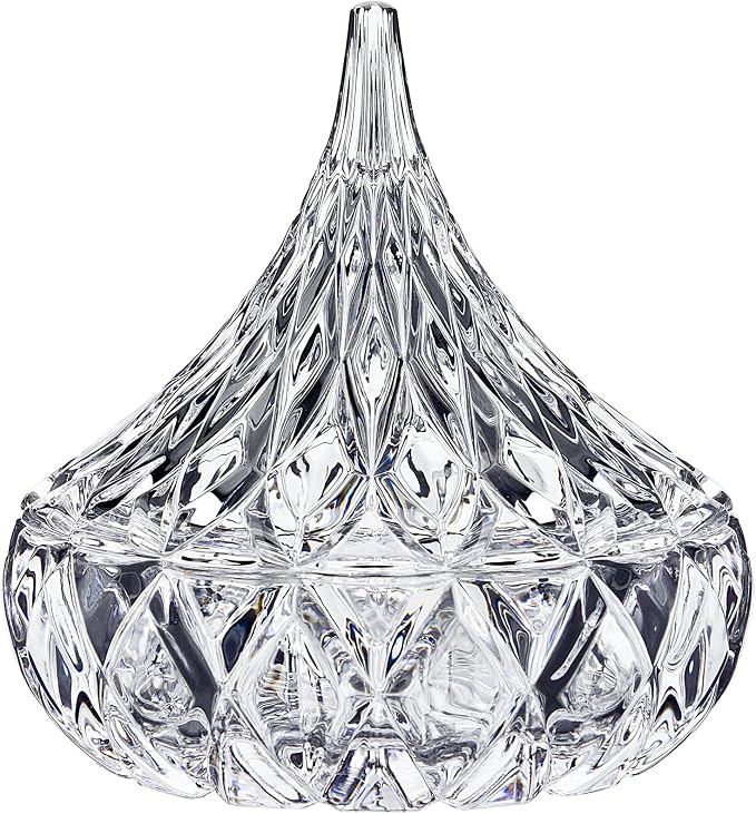 Godinger Hershey Candy Dish, Chocolate Dish, Crystal Decor (Clear) Living Room & Dining Room Decor