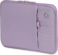 SwissGear Padded Zippered Laptop Sleeve, Micro-Twill Laptop Case with Zippered Front Compartment & Fleece Lining