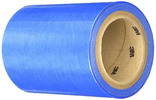 3M, 2AU23B, UV Protective Film Tape, Low Tack Adhesive, Clear, 6 in x 300 ft, 1 Count
