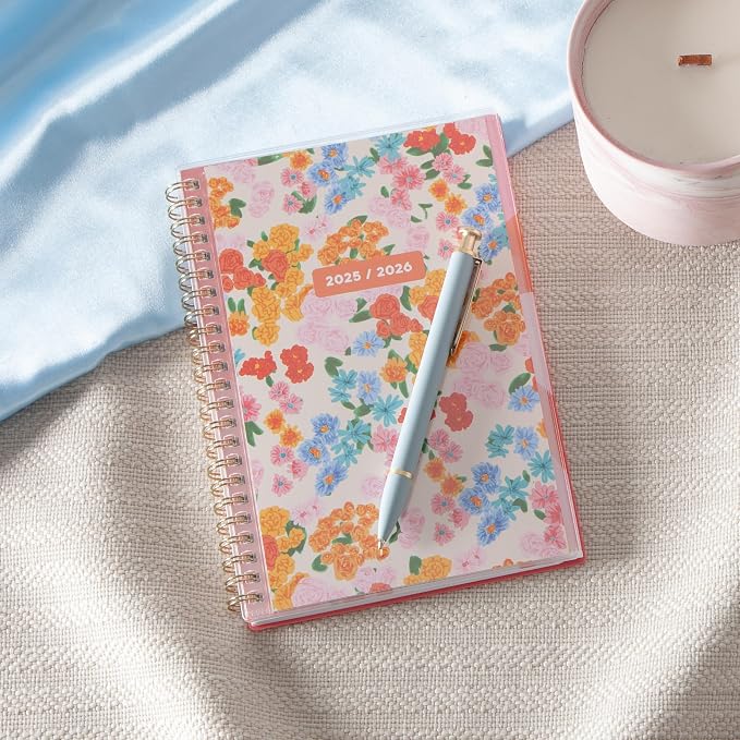 Blue Sky Gen Z 2025-2026 Weekly & Monthly Academic Planner, 5"x8", Gladys
