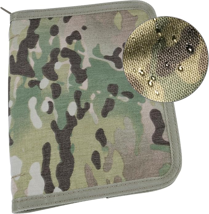Rite in The Rain Weatherproof Cordura® Fabric, 1/2" Ring Binder Cover, 6.75" x 8.875", Multicam Cover (No. C9200M)