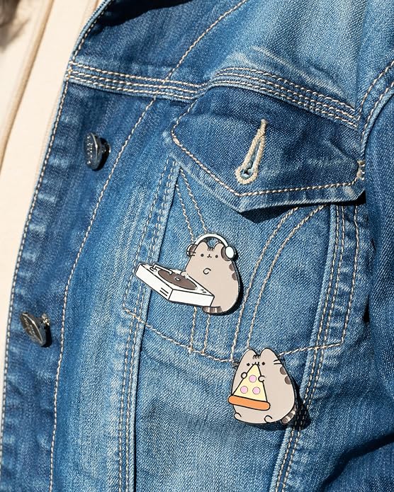 Grupo Erik Pusheen Enamel Pins Set of 4, Pusheen Stuff | Pusheen gifts, collectible pin set, Kawaii accessories