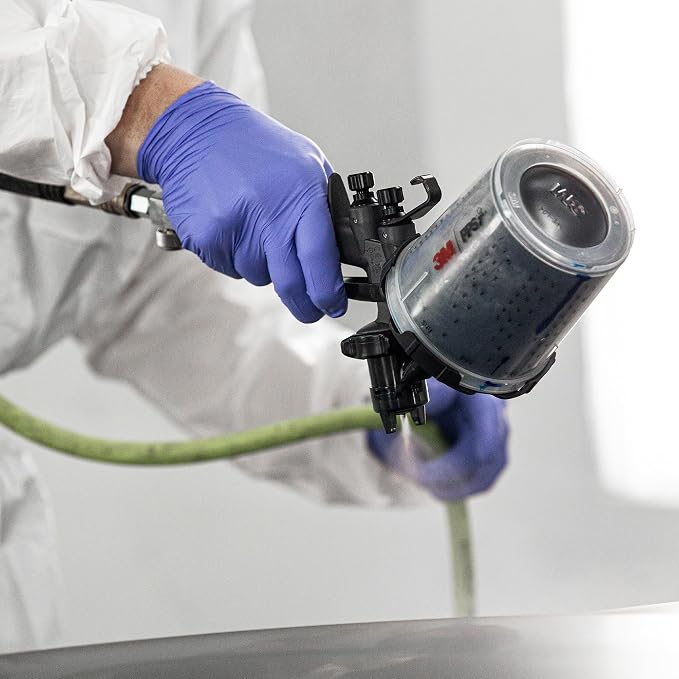 3M Performance Gravity Fine Finish (Compliant) Atomizing Head, 26913 | Green; 1.3; Pack of 5; for Auto Paint Application; High Viscosity; Clear Coat; Primer Spraying