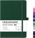 Dotted Journal/Notebook - Dot Grid Hard Cover Notebook, 5.3'' x 8.26''