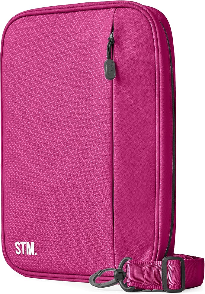 Scribbles That Matter - A5 Pencil Case Pouch + Journal Organizer - Large capacity Kawaii Pencil Pouch, Pen Case, Marker Case, Storage Journal Pouch Zippered Pocket Adjustable Shoulder Strap (7 x 10)
