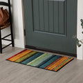 Mohawk Home Rainbow Stripe 2' 6" x 3' 10" Area Rug - Multicolor - Perfect for Living Room, Dining Room, Office