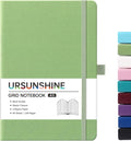 Graph Grid Paper Notebook/Journal - Classic Journal/Notebook with Ribbon Divider