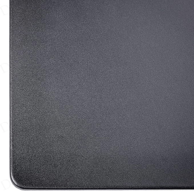 Dacasso Classic Black Leather 17" x 14" Luxury Conference Table Pad - Leather Desk Blotter for Writing - Boardroom Organization & Executive Desk Décor