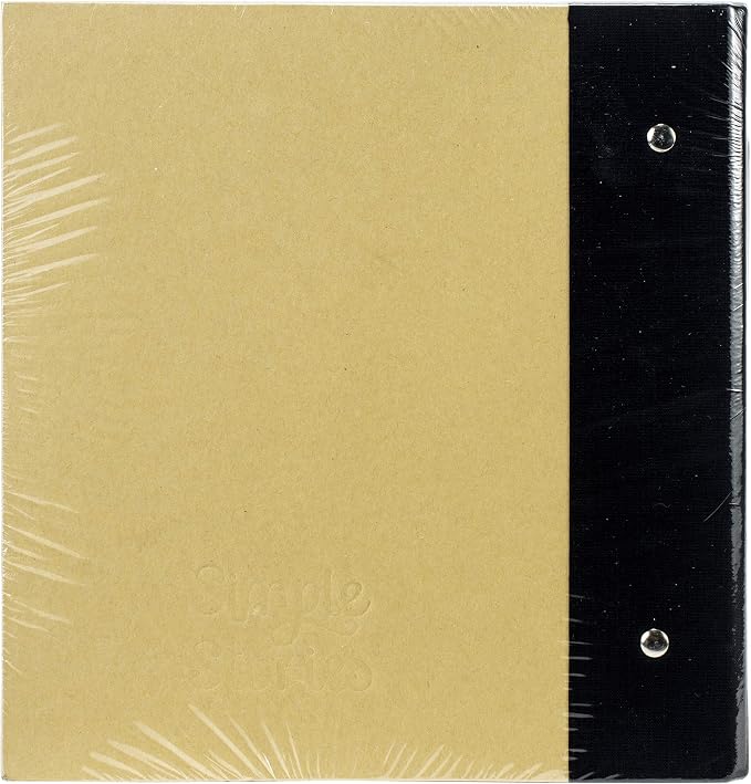 Simple Stories SNAP Binder SN@P 6X8, us:one size, Black