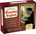 Forgotten English 2027 Daily Desk Calendar: Boxed Page-a-Day Word Origins & Trivia Calendar with Vanishing Vocabulary, Lost Words & Folklore – A Day-to-Day Calendar for Home or Office