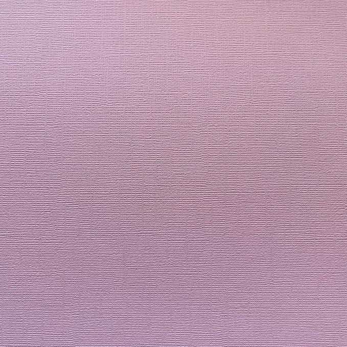 Lilac Lace—12x12 Textured Cardstock | 80lb Textured Purple Scrapbook Paper | Premium Cardstock for Cricut Cutting | 25 Sheets