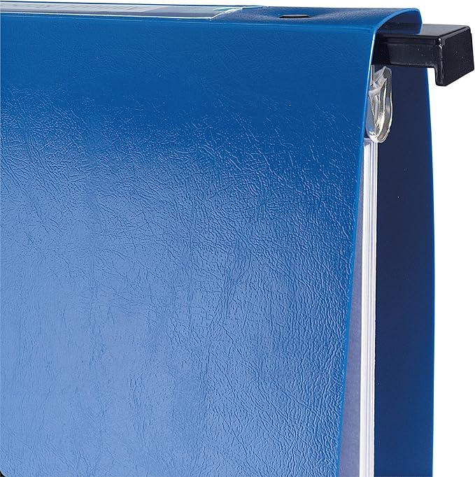 Avery Hanging Storage 3 Ring Binder, 1" Round Rings, 1 Black Binder | For Everyday School, Home and Office Use, Built-In Hangers for Standard Files, Spine Label Holder, Non-Stick Print Protection