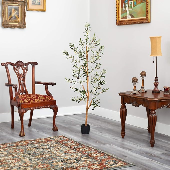 Nearly Natural 4.5ft. Olive Artificial Tree