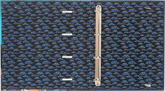 Grupo Erik 4 Ring Binder A4 - Naruto Shippuden | 10.6 x 12.6 inches - 27 x 32 cm - A4 Ring Binder Folder, Document Folder | Naruto Manga Gifts